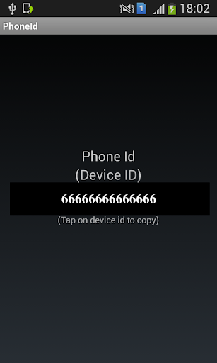 Phone device ID Screen 2