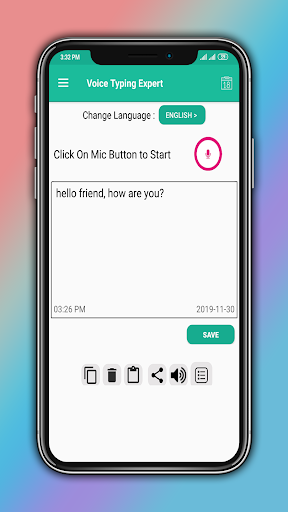 Voice Typing - Speak & Type Screen 2