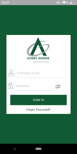 Android application Avant Garde Officenet (India) screenshort