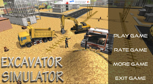 Crane Excavator Simulator Game