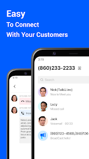 EasyLine Business Phone Number Screenshot