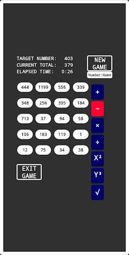 Number Game Screen 2