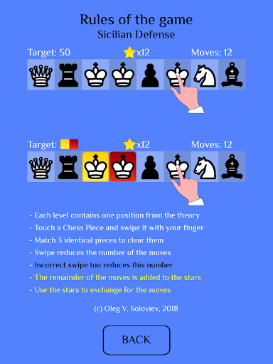 Chess Match-3 Sicilian