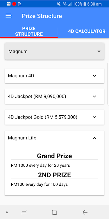 Anini 4d Live 4d Results By Anini Android Apps Appagg