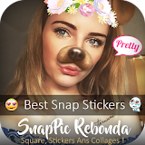 SnapPic Stickers Collages Edit icon