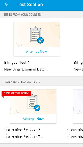 Android application SLC Classes screenshort