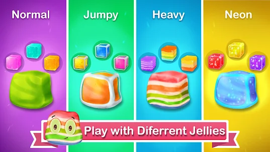 Jelly in Jar 3D - Tap & Jump S