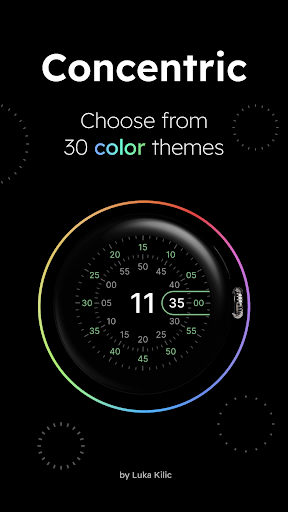 Concentric - Pixel Watch Face Screen 2