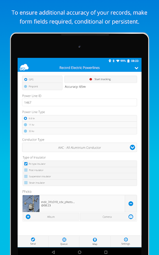 Mobile Data Collection Screenshot