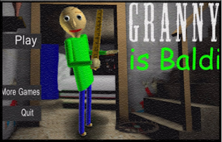 Scary Branny & Granny baldi - Screenshot 1