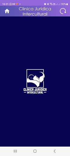 Android application Clinica Juridica Intercultural screenshort