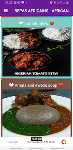 Download AFRICAN FOODS - REPAS AFRICAINS For PC Windows and Mac apk screenshot 2