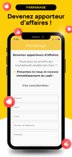 Yellow Immobilier Screen 3