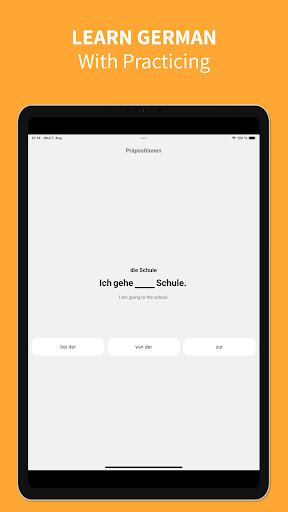 Learn German with Practice