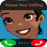 Real Call Tiana Toy icon