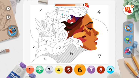 Gallery: Coloring Book & Decor MOD APK v0.281 (moedas/reforços ilimitados) – Atualizado Em 2023 5