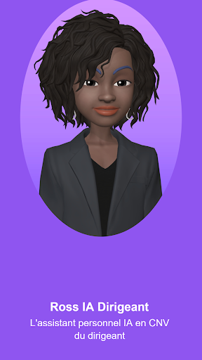 Android application Ross IA Dirigeant screenshort