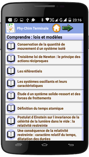 Physique Chimie Terminale Screen 3