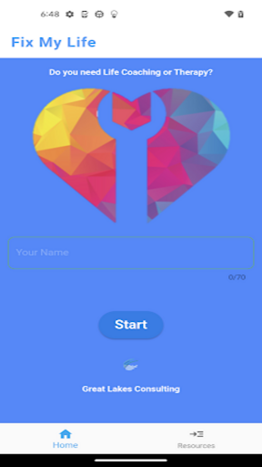 Fix My Life Screen 2