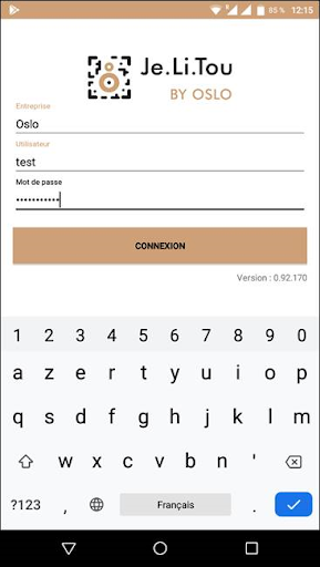 Android application Je.Li.Tou Digitalisez vos flux screenshort