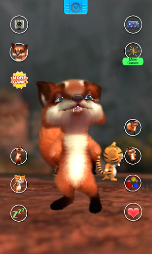 Android application Talking Fox screenshort
