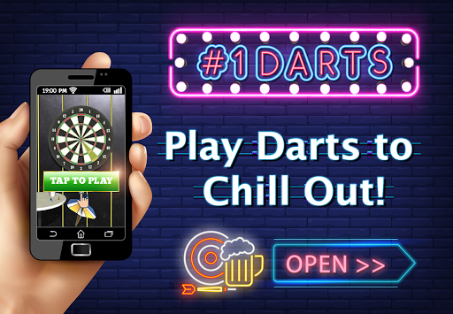 Darts and Chill: super fun, relaxing and free 1.600 screenshots 1