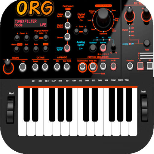 Org Piano:Real Piano Keyboard