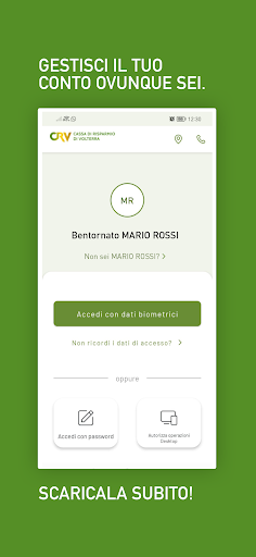 CRV Mobile Banking Screen 2