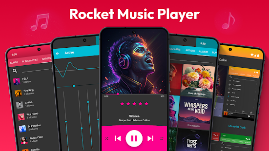 Rocket Music Player Capture d'écran