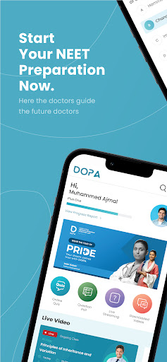 Android application DOPA Coaching screenshort