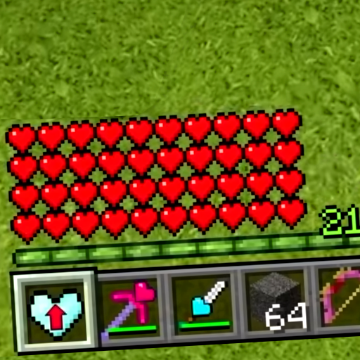 Heart Containers Mod for mcpe