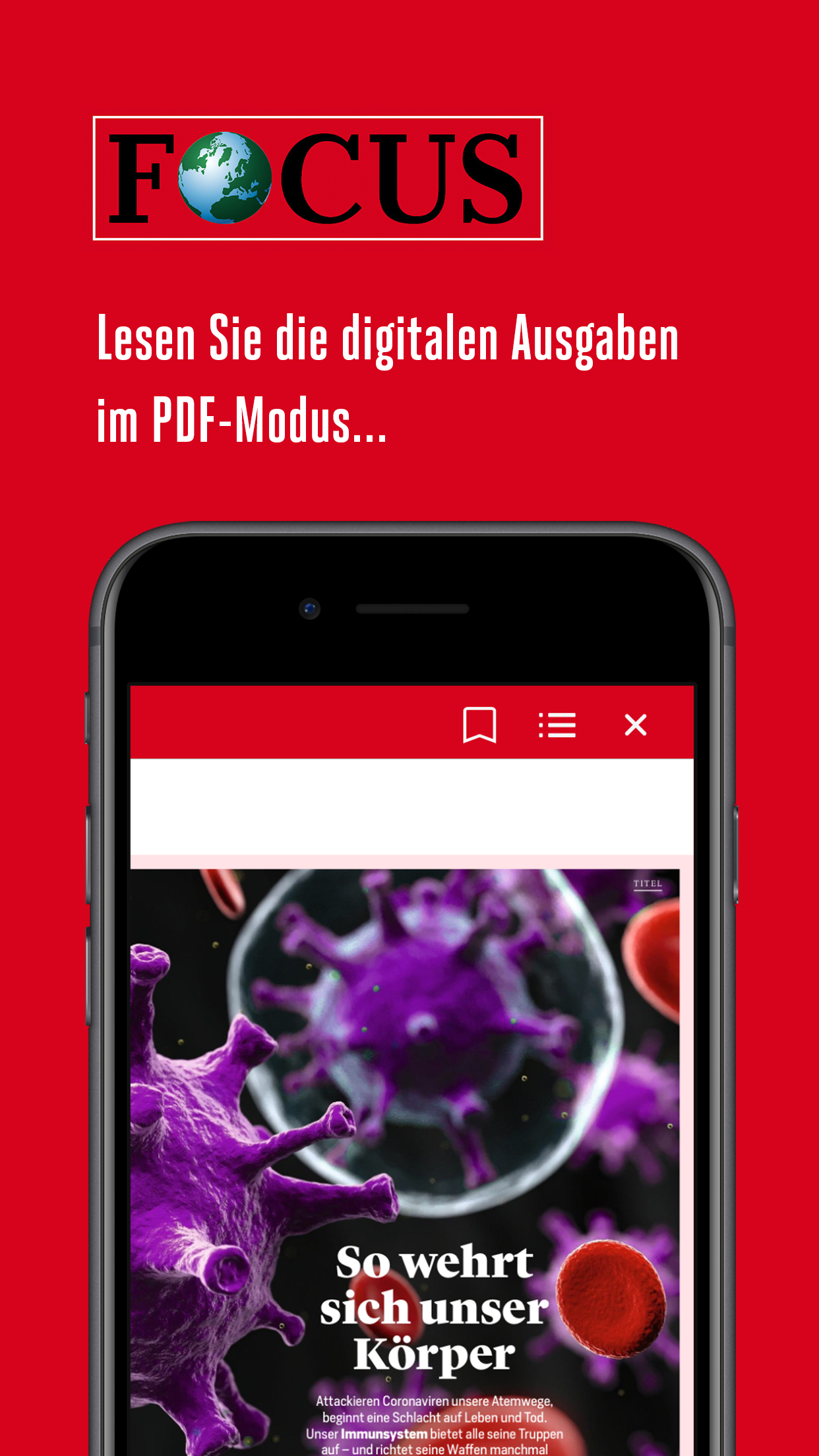 Android application FOCUS Magazin screenshort