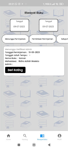 Android application PERPON JTI screenshort