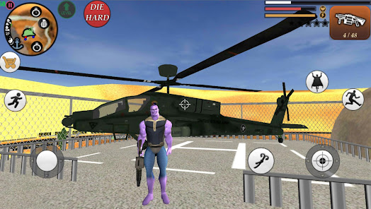 Captura 2 Vegas Crime Rope Hero Simulato android