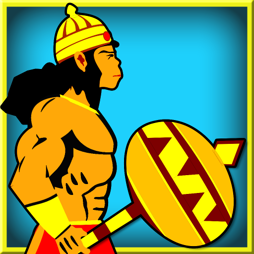 Hanuman Adventure Indian game logo