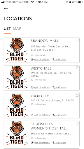 Blind Tiger Coffee Roasters Screen 2