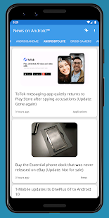 News on Androidu2122 3.0.0 screenshots 5