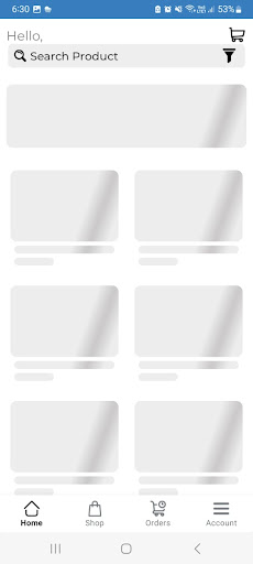 Android application Vende PO screenshort