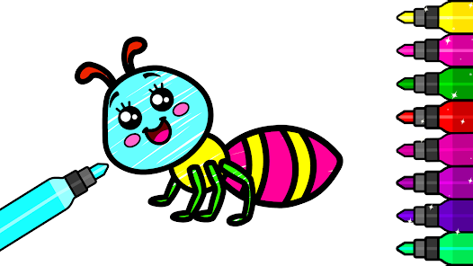 Baby Coloring Games For Kids 1 2 5 6 MOD APK Premium Unlocked APK Home