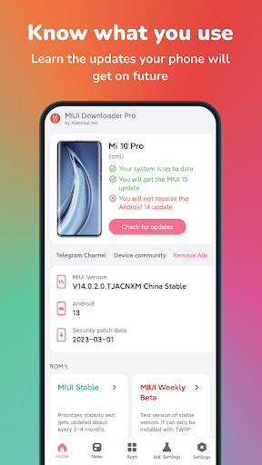 App preview