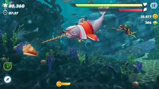 Hungry Shark Evolution screenshots apk mod 5