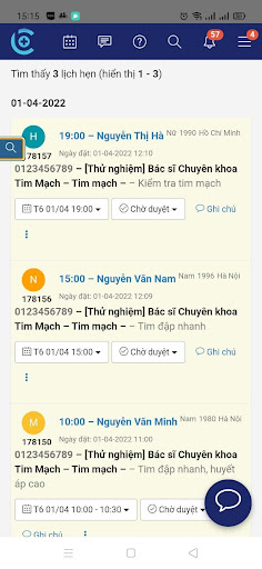 DMS - BookingCare cho bác sĩ Screen 2