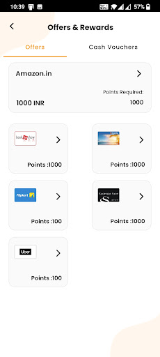 Android application Opinionest: Surveys & rewards screenshort