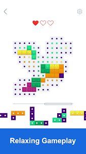 Blocky coloring Puzzle