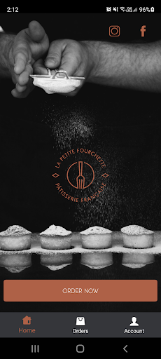 Android application La Petite Fourchette screenshort