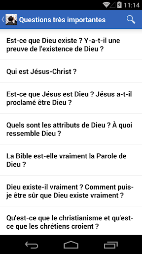 Des questions? Screen 2