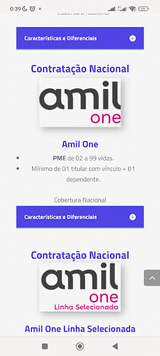 Plano de Saúde Amil -Contratar