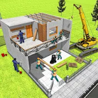 Modern Home Design & House Construction Games 3D