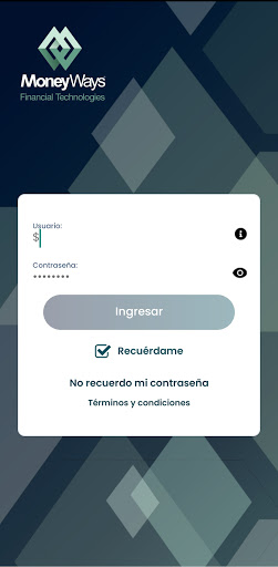 Android application MoneyWays screenshort