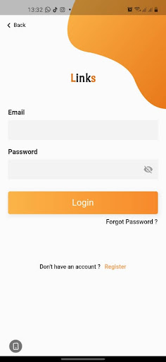 Android application Links screenshort